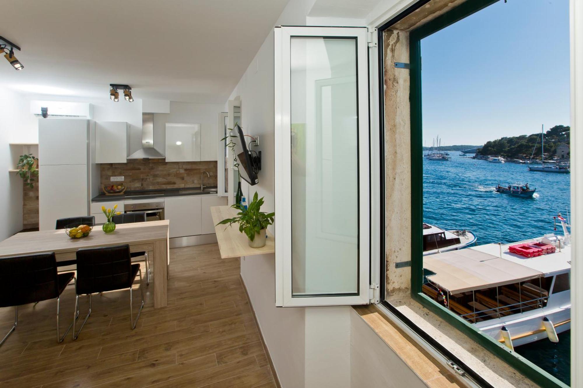 Hvar Sea View Apartment Hvar Town Bagian luar foto