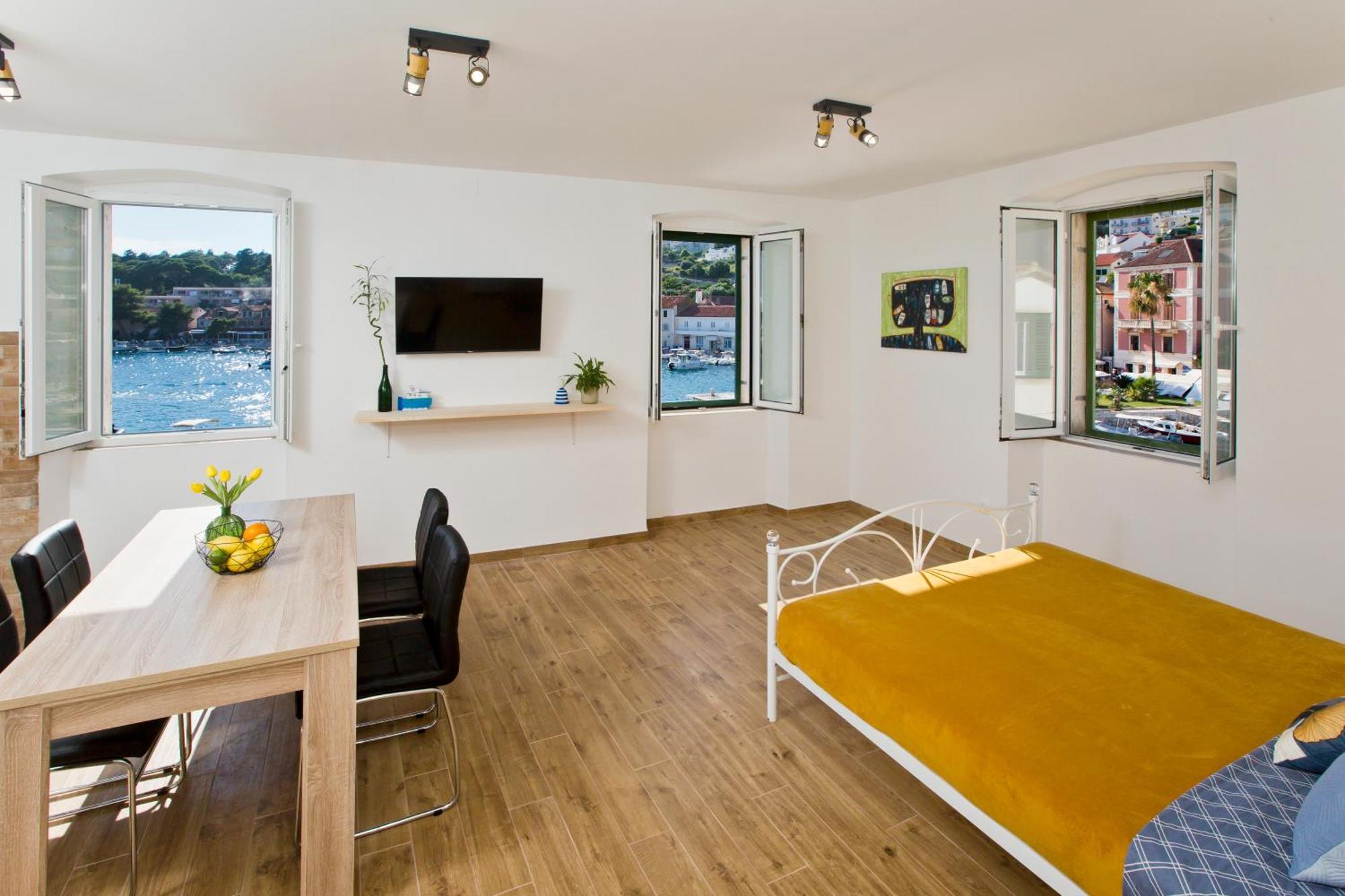 Hvar Sea View Apartment Hvar Town Bagian luar foto